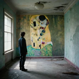 haunted liminal abandoned room, film still by edward hopper, by Bosch, by klimt, art noveau, highly detailed, strong lights, liminal, eerie, Bright pastel colors, octane render, 8k,