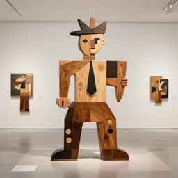 artoyz design wooden in gallery of art style dadaisme