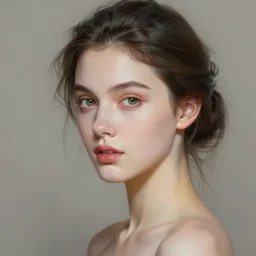 painting of a portrait of a woman, highly detailed, digital painting, artstation, concept art, smooth, sharp focus, illustration, illustration by greg rutkowski, yoji shinkawa, 8 k