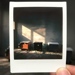 found polaroid photo of trash humpers, wtf