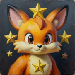 Intricate five star Star Fox portrait by Pablo Picasso, oil on canvas, HDR, high detail, Photo realistic, hyperrealism,matte finish, high contrast, 3d depth, Centered, masterpiece, vivid and vibrant colors, enhanced light effect, enhanced eye detail,artstationhd