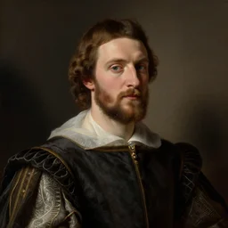 renaissance portrait of joe burrow as god