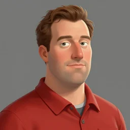 portrait of glen quagmire from family guy, red collared shirt sleeve shirt, highly detailed, ray tracing, digital painting, artstation, concept art, smooth, sharp focus, illustration, art by artgerm and greg rutkowski and alphonse mucha, 8 k
