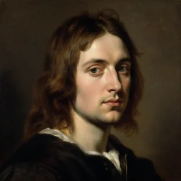 beautiful portrait of kira knightley painted by caravaggio - w 7 6 8