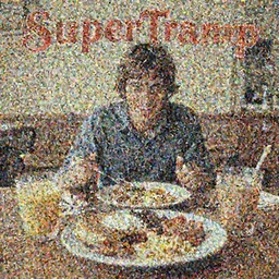 Supertramp Breakfast in America, Realistic, HDR, Album Cover