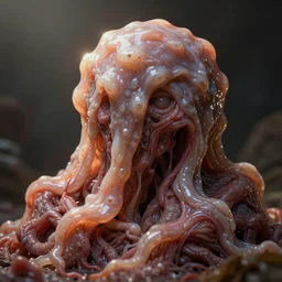 living blob made out of human flesh, hd