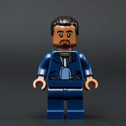 lego figurine of kanye west, studio lighting, macro lens, high quality