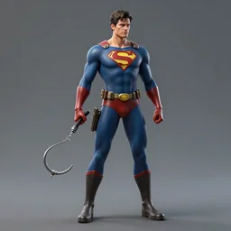 single full body superhero with grapple hook, concept art, 8 k, high detail