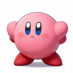 chibi kirby trending on artstation 4 k