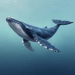 no mans sky concept art of flying whale, space whale