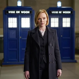 jodie whittaker dr who tardis