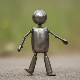 tin man made out of metal