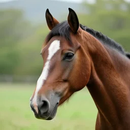 horse head photograph