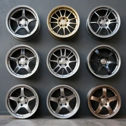 style sheet of wheels