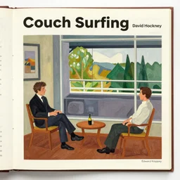 Couch Surfing by David Hockney, Andy Shaw, Edward Hopper, 1965, exhibition catalog