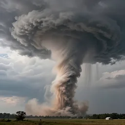 F6 tornado, widest tornado in history, roiling mass of clouds