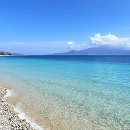 a beach in greece
