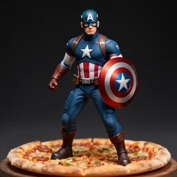 captain america, shield is a pizza, dragoncon, flash photography, full length, full resolution, 3 5 mm, f / 2. 8