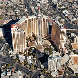satellite image of Las Vegas, high definition, clear