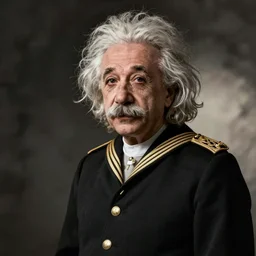 Einstein as navy sergeant
