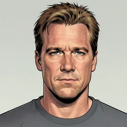 portrait of bruce wein as dale cooper by francesco francavilla