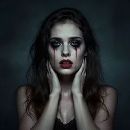 a woman's nightmare, creative photo manipulation, photoshop, digital art