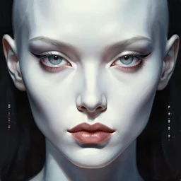 close up sci - fi concert poster art simon stalenhag bird eyes, platinum hard skin, elegant, highly detailed, centered, digital painting, concept art, smooth, sharp focus, illustration, artgerm, tomasz alen kopera, peter mohrbacher, donato giancola, joseph christian leyendecker, wlop, frank frazetta