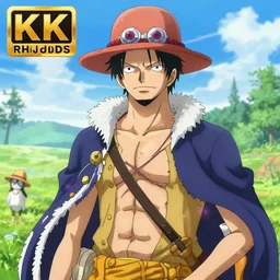 a portrait of a character in a scenic environment by eiichiro oda and RHADS, 4k concept art
