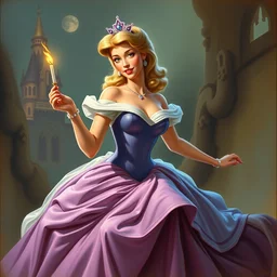 disney princess by gil elvgren