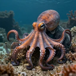 a gorilla octopus hybrid