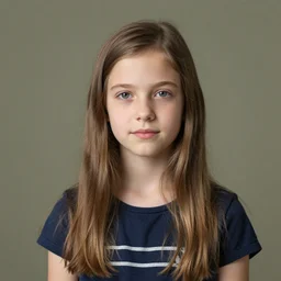 A decent young girl portrait by Steven Belledin.