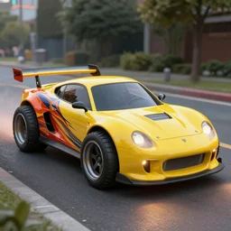 crazy car designed by daim coming out style