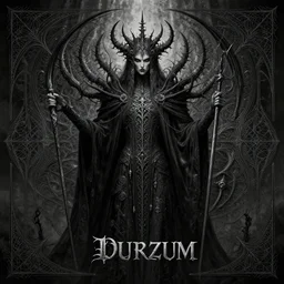 black metal art, burzum, fantasy, intricate, elegant, highly detailed, digital painting, HDR, concept art, album cover, illustration