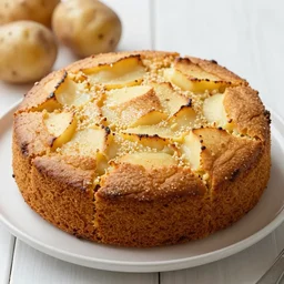 cake with potatoes as ingredient