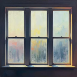 dreams of dirty windows, beautiful colors, studio trigger, abstraction a place of longing, airbrush art, minimalist, skeuomorphic, behance contest winner, cgsociety, atmospheric dreamscape painting, an ultrafine detailed painting, very detailed, pop surrealism, jeffrey smith, detailed painting