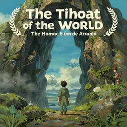 The Throat of The World from Skyrim in the style of Studio Ghibli, stunning, amazing, award winning