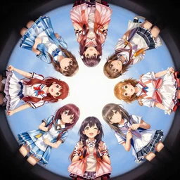 kaleidoscope of waifus