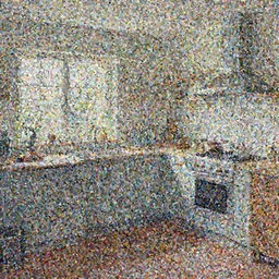 kitchen, by yves tanguy