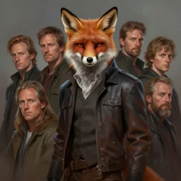 fox mulder, dnd character art portrait, matte fantasy painting, deviantart artstation, by jason felix by steve argyle by tyler jacobson by peter mohrbacher, cinema