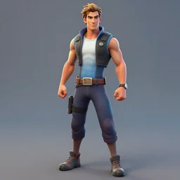full body picture of Ben Shapiro fortnite skin