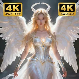 photo of a beautiful angelic warrior with light powers, highly detailed, 4 k, hdr, smooth, sharp focus, high resolution, award - winning photo