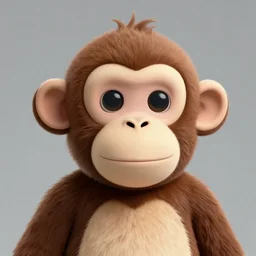 funny looking monkey shaped hat