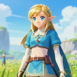 link hug young zelda