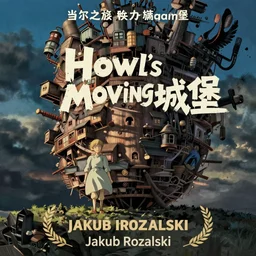 Howl's Moving Castle, by  Jakub Rozalski