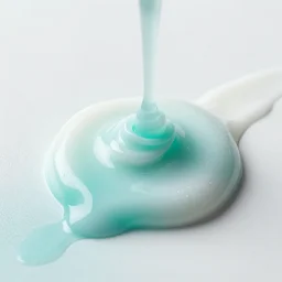 gradient color, white turquoise, viscous gel, melted wax reacting with ink + chemical reaction, grain texture gradient, + smooth liquid background, multi-textured, ultra hd, hyper-realistic, octane rendering, unreal engine 5, 8k