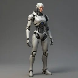 beautiful robot character design, full body, whole body, one face, dystopian, biopunk, skin details, digital painting, sculpted in zbrush, artstation, concept art, smooth, sharp, chiaroscuro, soft lighting, rule of thirds, fibonacci, art by mike mignola and david rubin, composition by pascal blanche and simon stalenhag