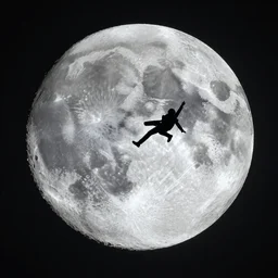 i will fly on the moon in the future