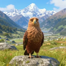 pixar movie about kea in arthur's pass, canterbury