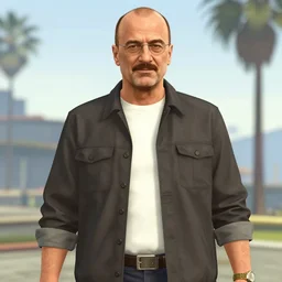 saul goodman in gta san andreas, a game screenshot