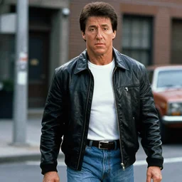 film still of Sylvester Stallone as John McClane in Die Hard, 4k